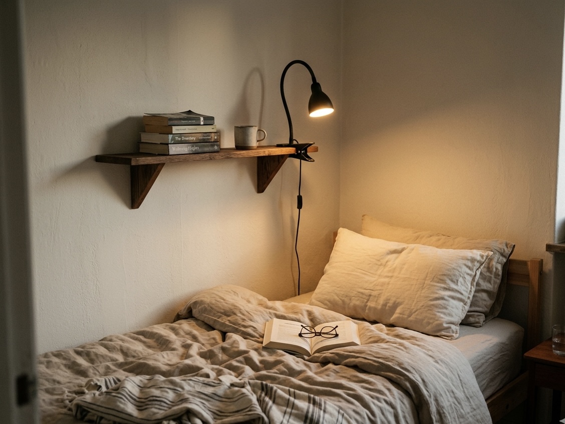 LED Klemmleuchte Schwanenhals Bett Leseleuchte